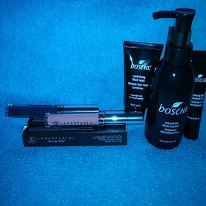 Anasatasia Liquid Lipstick & Boscia Pore cleanser